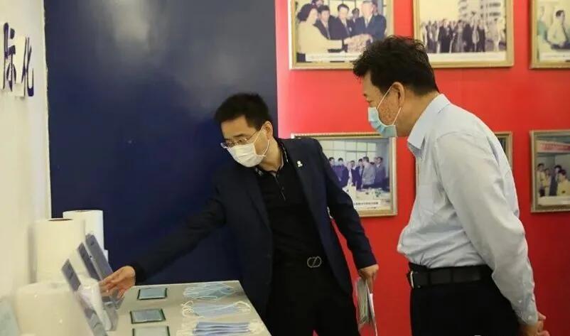 【動態新聞】中央復工復產調研組蒞臨天堂硅谷旗下欣龍控股調研