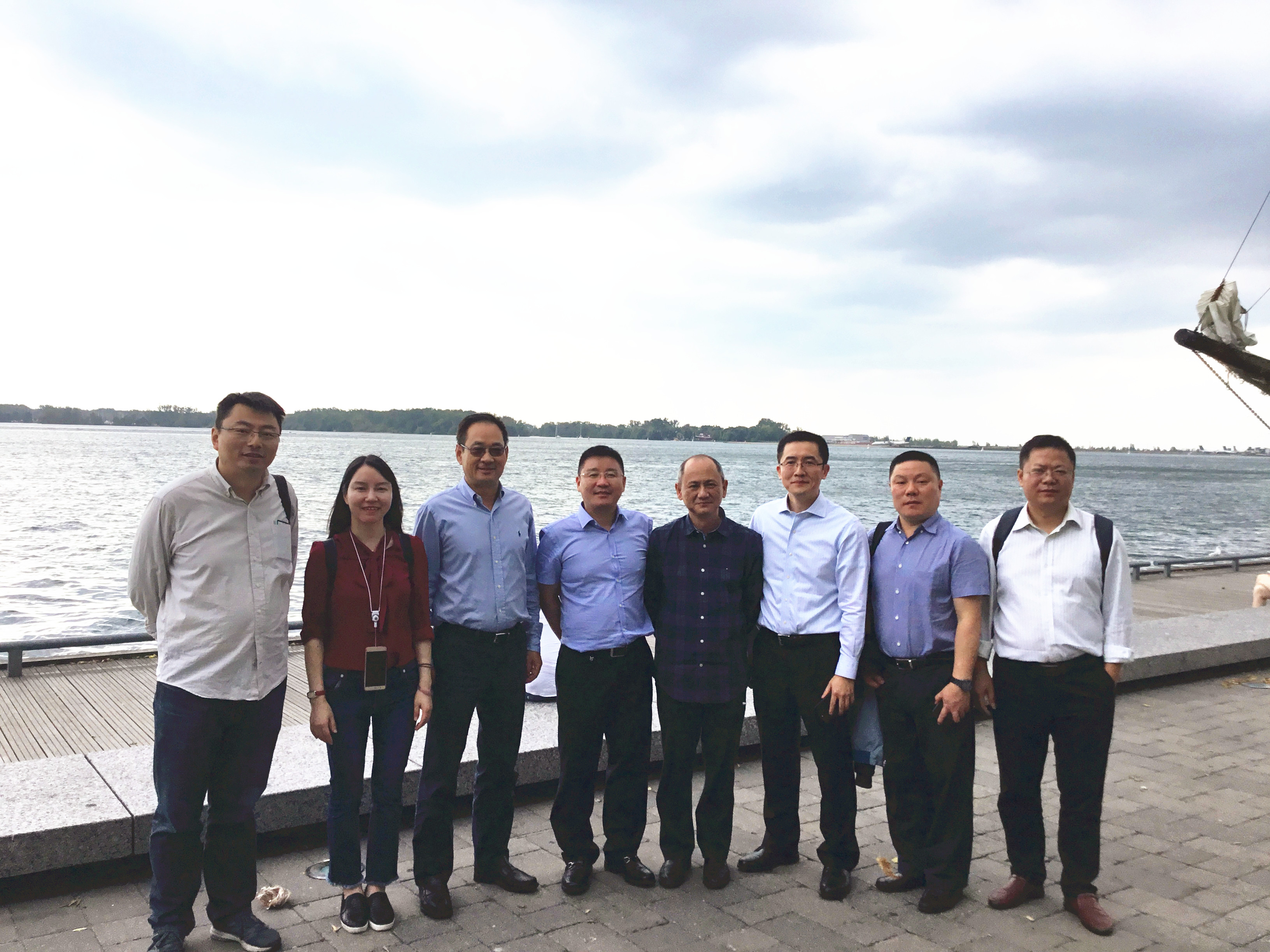 杭州市金融辦領導一行蒞臨硅谷天堂北美大區考察調研